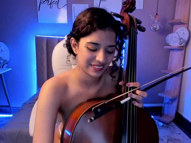 Photos MiaCollinns FANBOOST = FINGERING ♥Hi guys I play my cello today, Try to take my concentration with your vibration Remember follow me on my social media.