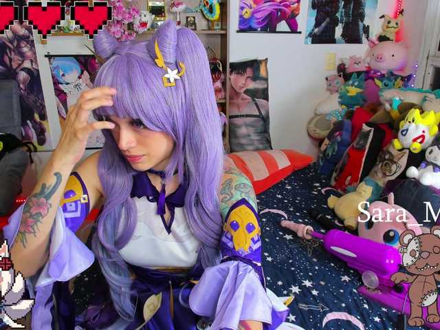 Captures d'écran de diffusion Sara-moon