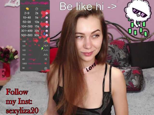 Photos SexyLiza20 Lovense from 2 token. Show after full goal ;*