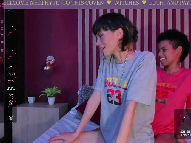Captures d'écran de diffusion witches-